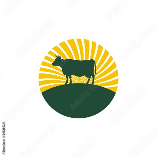 корова