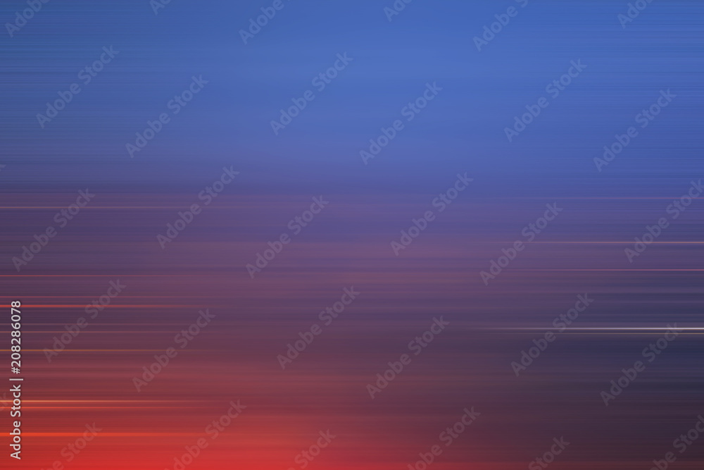 abstract background Fast light ,Tone blue blur