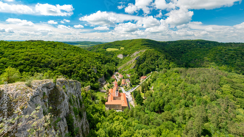 Svaty Jan pod Skalou monastery, Beroun District, Central Bohemian Region, Czech Republic photo