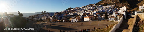 Panorama of Chefchauen, Morocco