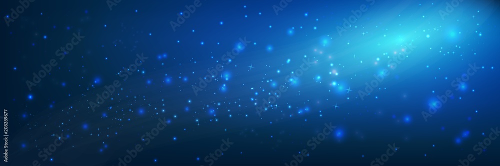 Panorama. Space. Galaxy. Planets and stars in the night sky. Panorama. Space. Galaxy. Planets and stars in the night sky.