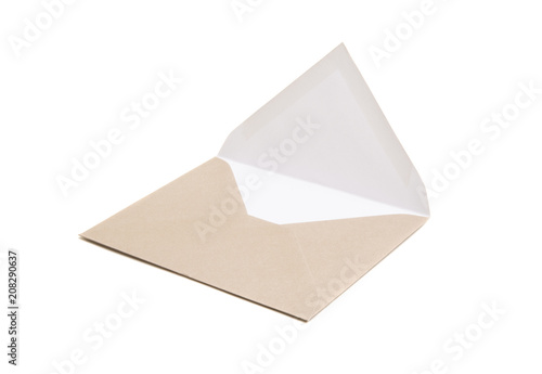 paper envelope isolated