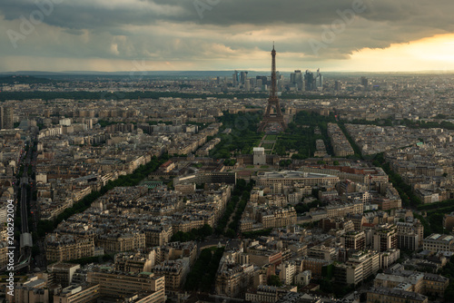 View of Paris during Sunset from the Montparnasse Tower, Paris, © Markus