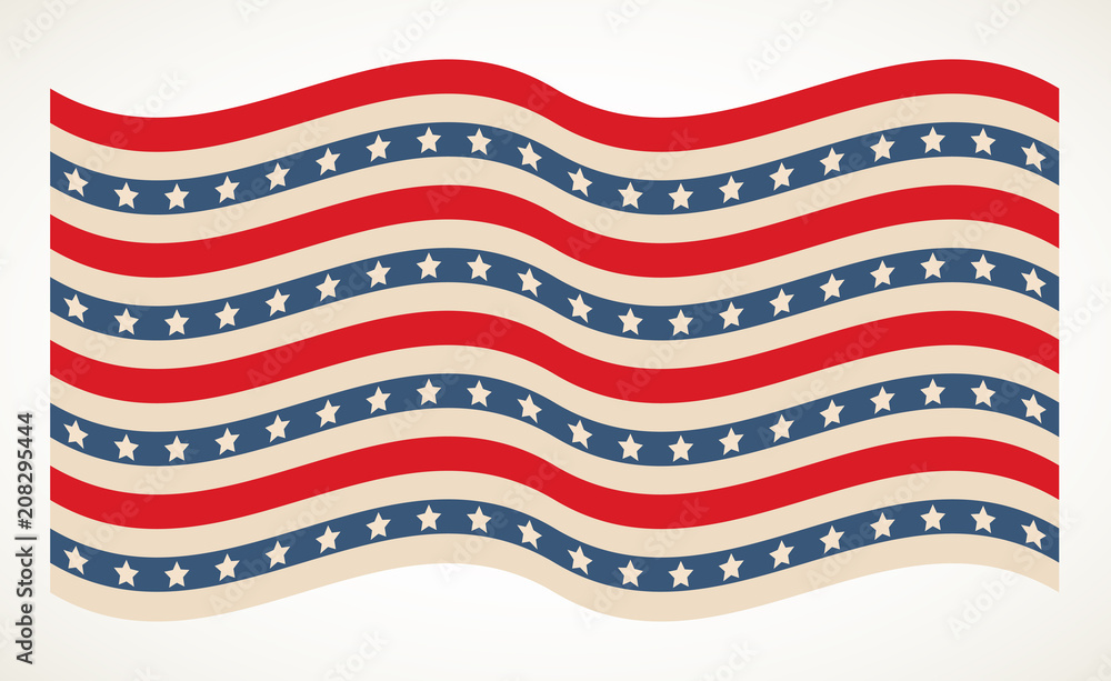 American flag patriotic illustration American flag patriotic illustration