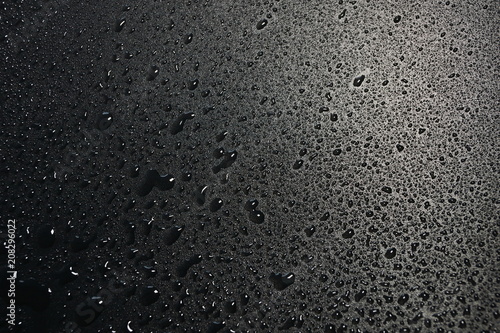 water drops on black background abstract texture background