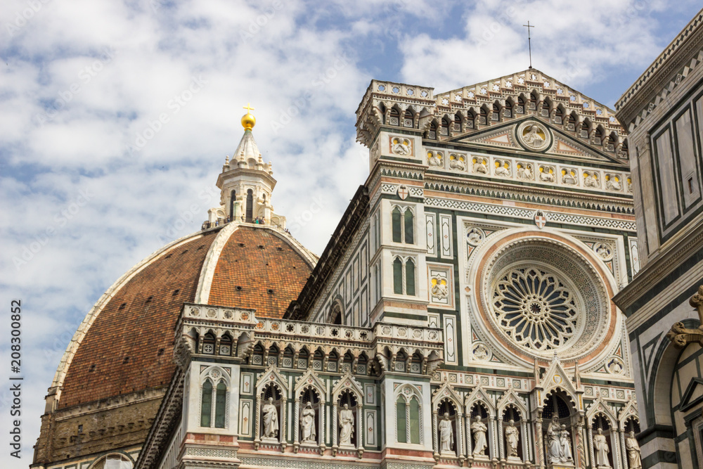 cathedral in Florence in Tuscany