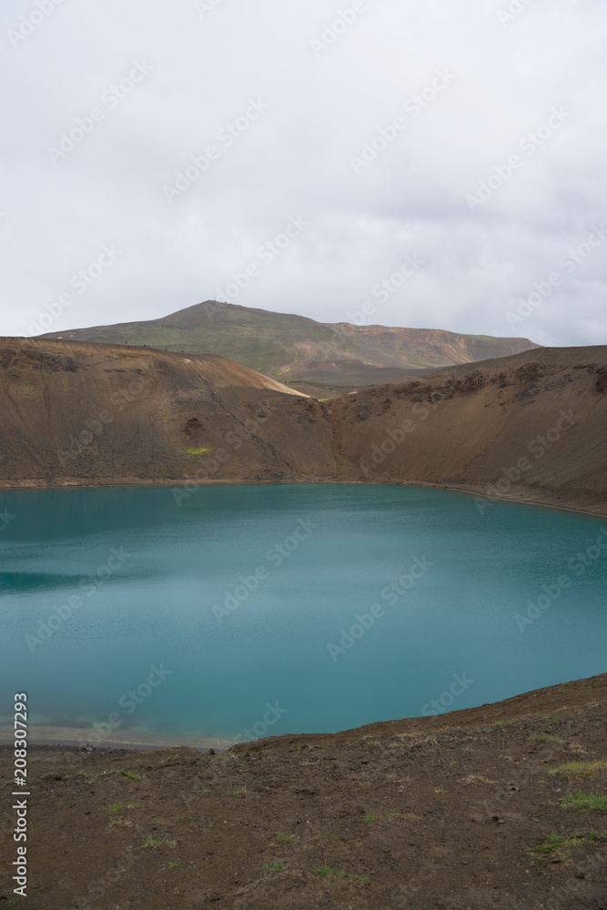 Víti-Krater / Kratersee am Krafla Zentralvulkan / Island