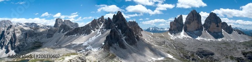 Tre cime di Lavaredo and Mount Paterno