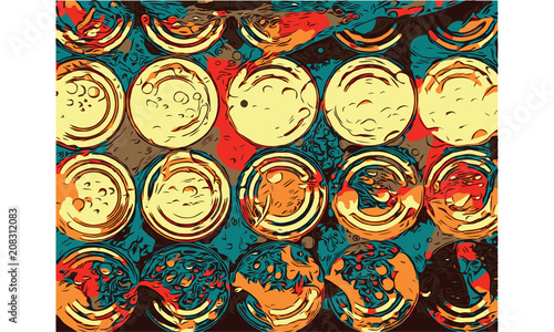 colourful background pattern vector