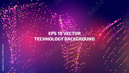 Abstract technology background