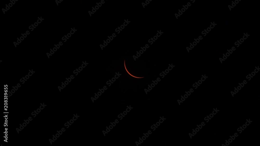 The total solar eclipse of August 21st 2017 as seen from Casper, Wyoming, USA. The total solar eclipse of August 21st 2017 as seen from Casper, Wyoming, USA.