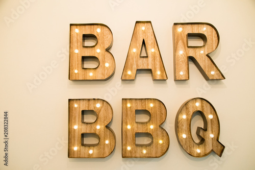 BBQ Sign for the Cabin 
