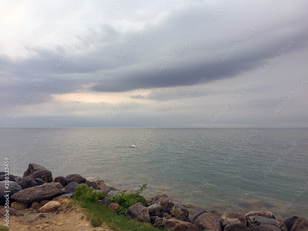 View on Georgian Bay from Sunset Point Park in Collingwood