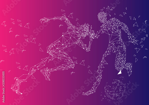 technology football background