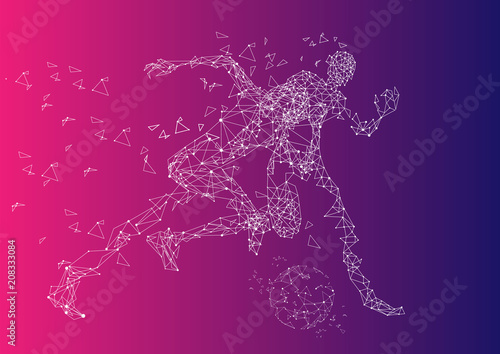 technology football background