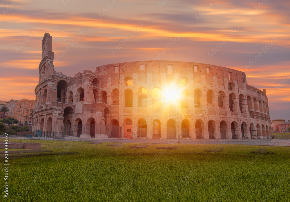Colosseum amphitheater in Rome