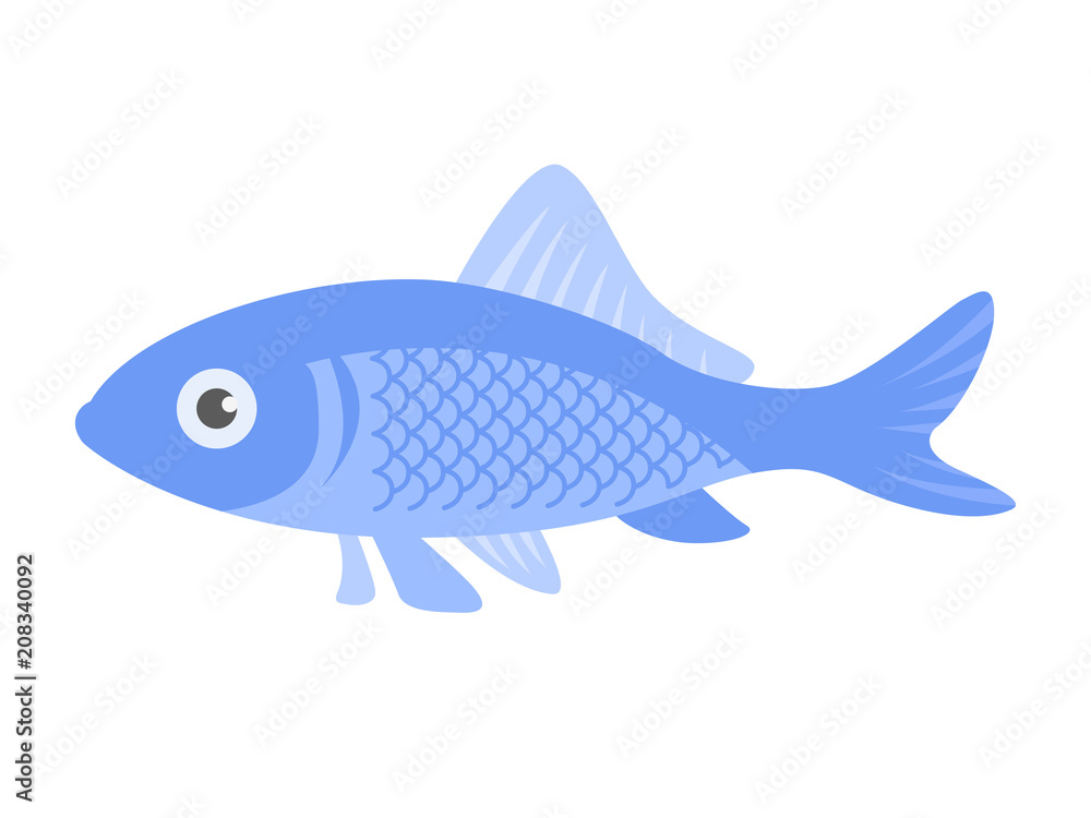 Naklejka premium 魚のイラスト