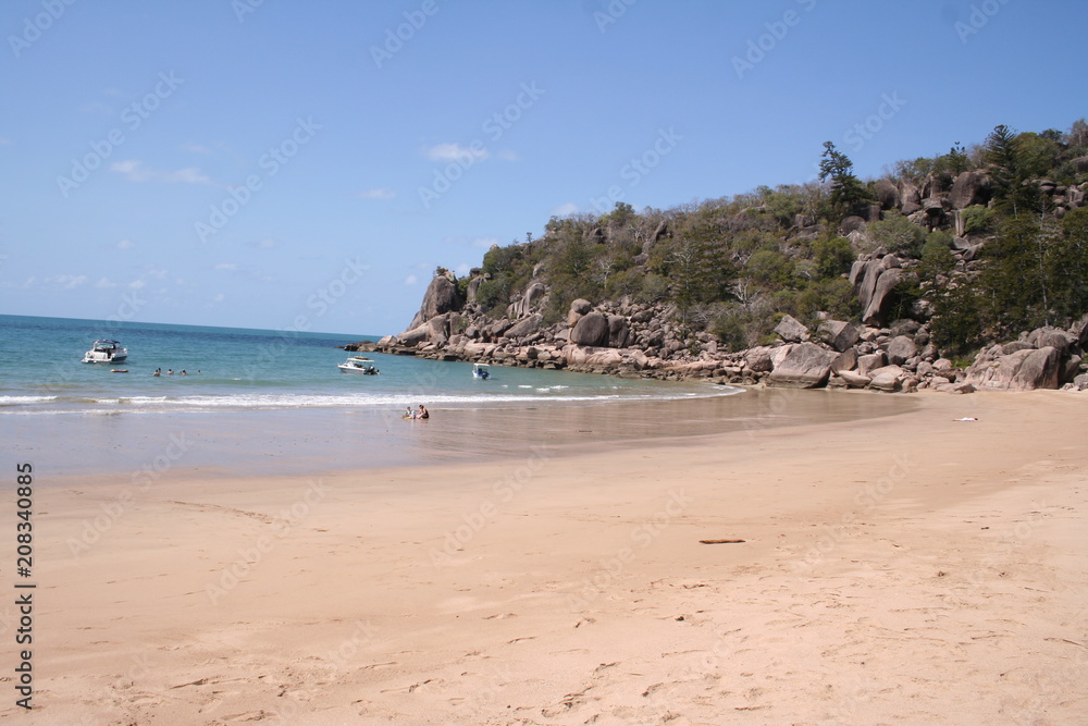 radical bay at magnetic island, queensland, australia 