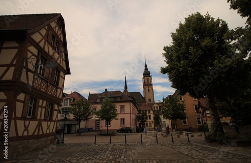 Schlossplatz in Tauberbischofsheim photo