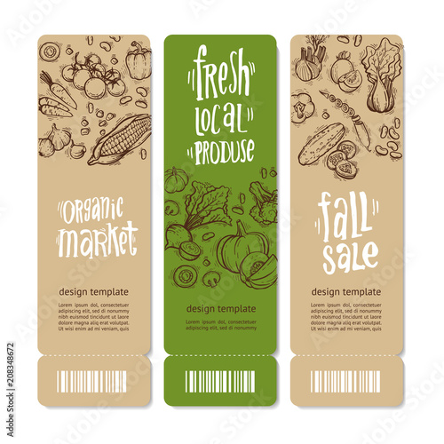 Organic Market Kit Banners