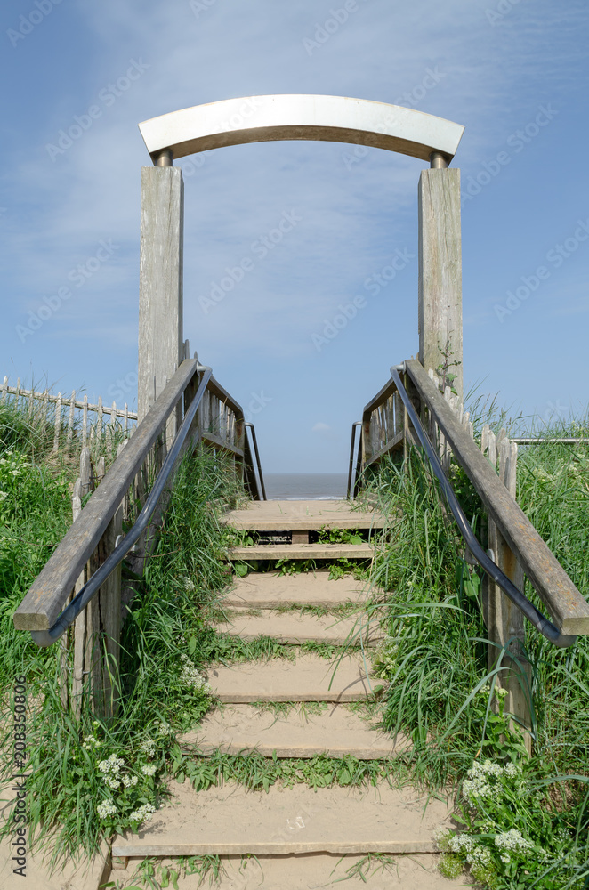 Steps To The Beach