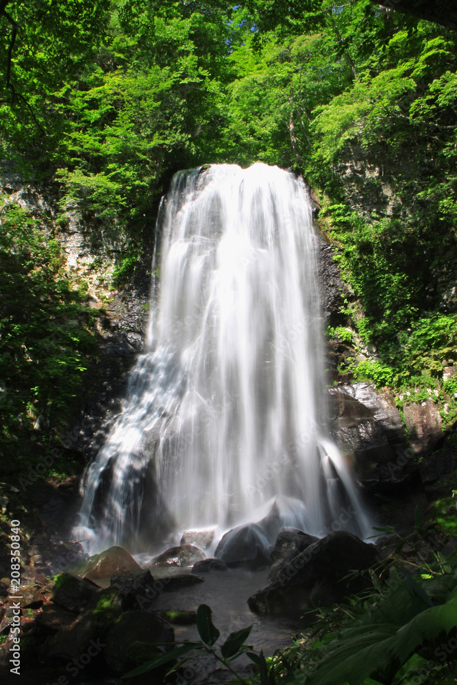 小野川不動滝(福島県・裏磐梯) 小野川不動滝(福島県・裏磐梯)