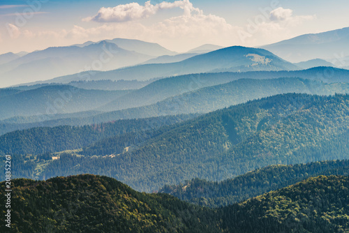 Low Tatra mountains in sunny day