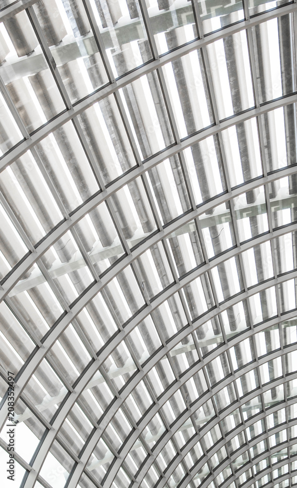 Geometry glass roof