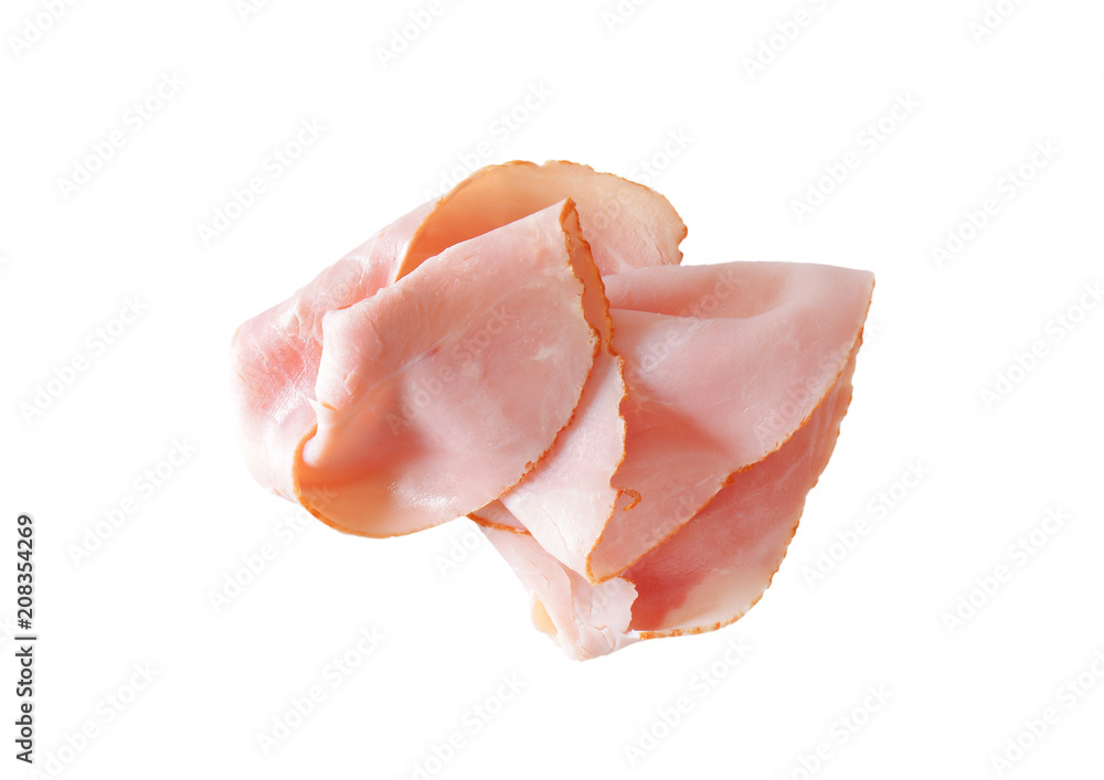 Baked ham slices Baked ham slices