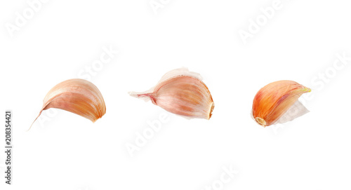 Wallpaper Mural cloves of fresh garlic Torontodigital.ca