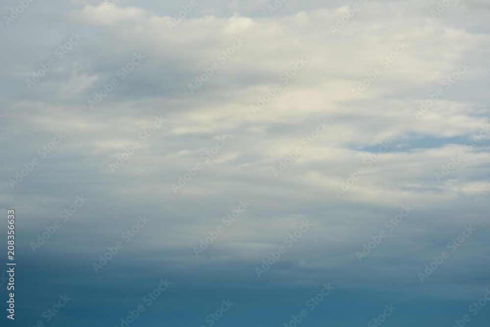 Fototapeta premium blue sky and clouds in summer background.