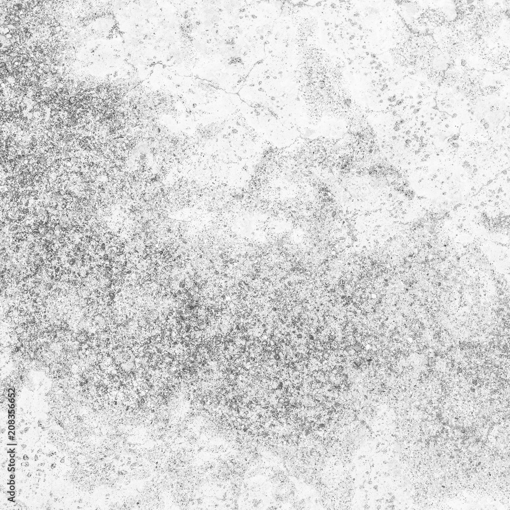 Grunge white and grey old cement wall texture background