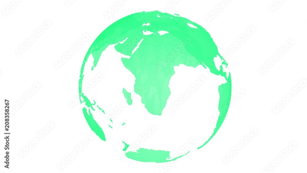 Digital Spinning Earth Globe. Transparent. Looped. Alpha Channel Included. Digital Spinning Earth Globe. Transparent. Looped. Alpha Channel Included.