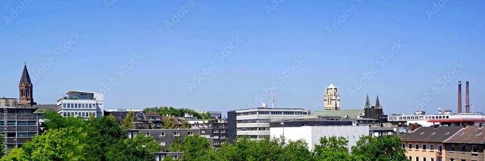 ESSEN ( Ruhrgebiet - NRW ) - Stadtpanorama