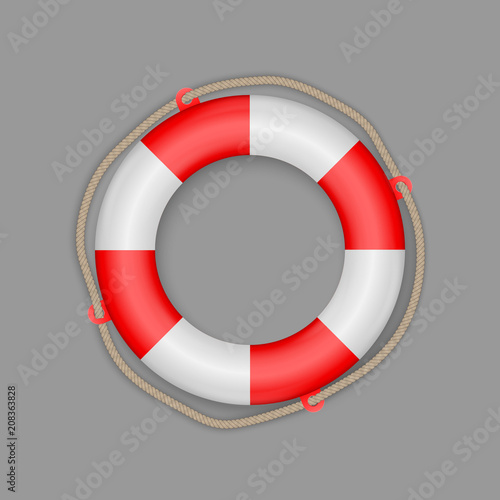 life buoy with rope