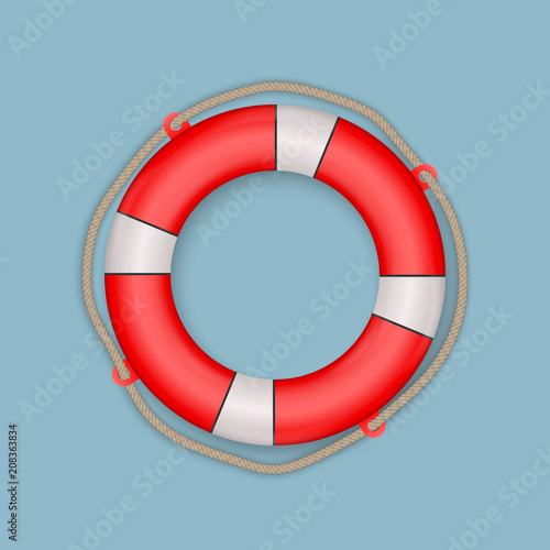 life buoy with rope