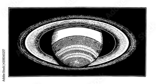 Planet Saturn #vector