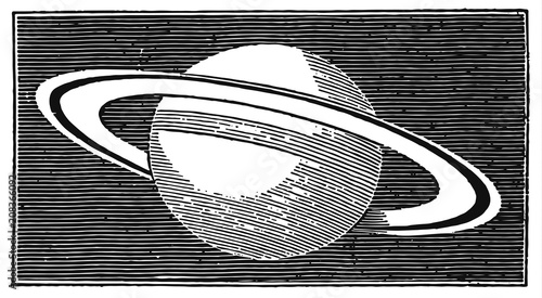 Planet Saturn #vector