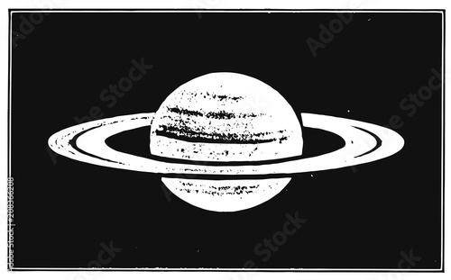 Planet Saturn #vector