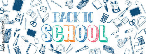 Back to school banner