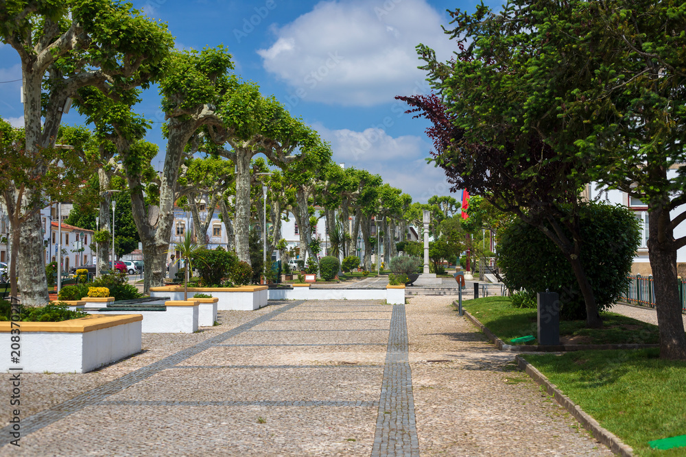 park in Miranda do Corvo, Portugal