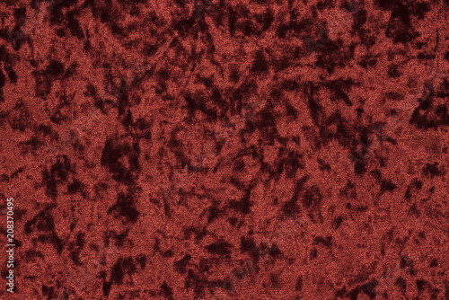 Φωτογραφία Highly detailed texture background of a red or wine color velour cloth characterized by its lush, plush surface composed of densely packed and closely woven fibers that showcases a luxurious feel