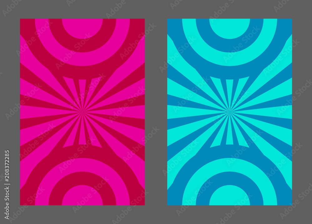 Obraz premium abstract cartoon background