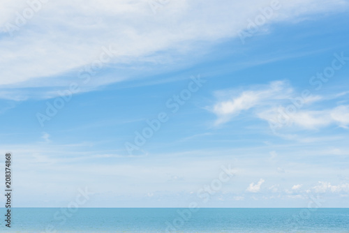panorama clear blue sky background clouds with background.