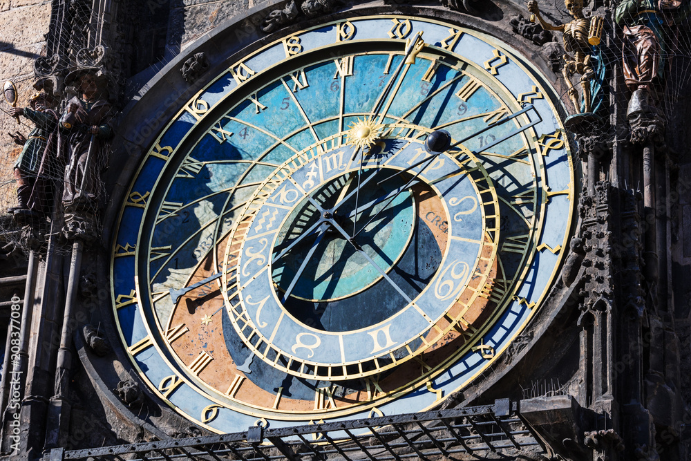astronomical clock. Prague