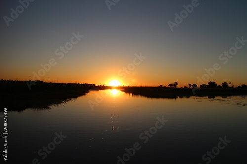 Reflection of Sun in Water