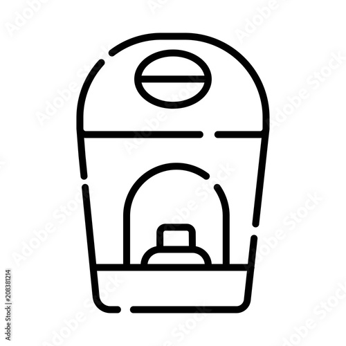 humidifier line icon