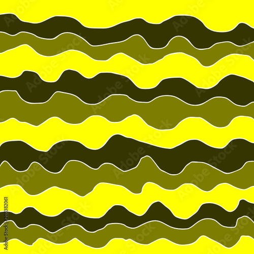 Abstract background with a wave in a 
