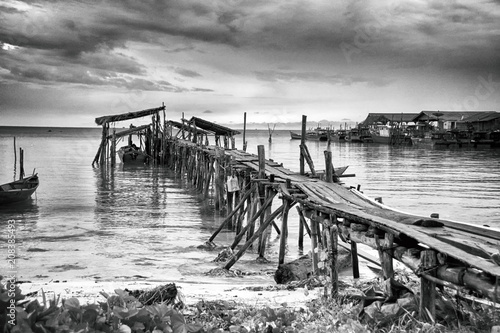 Photography Fishing pier on Bintan