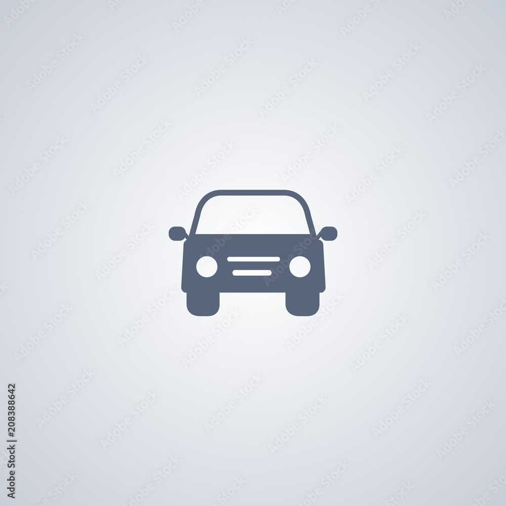 Car, auto, vector best flat icon